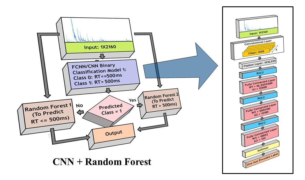CNN + Random Forest Regression Model